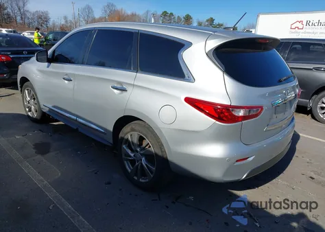 2013 Infiniti Jx35 z USA, uszkodzony, nr VIN 5N1AL0MN2DC316386